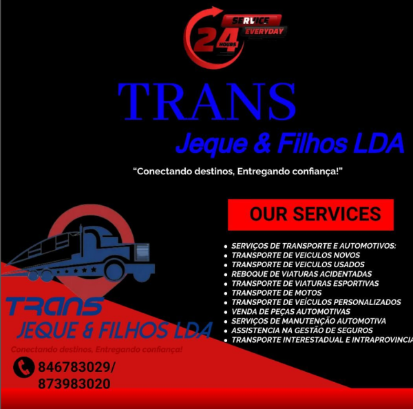 SERVIÇOS DE TRANSPORTE