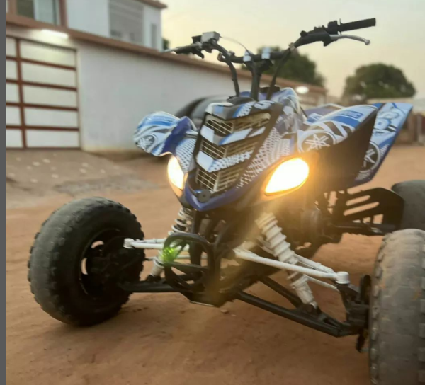 Yamaha raptor 660R Price:135mil