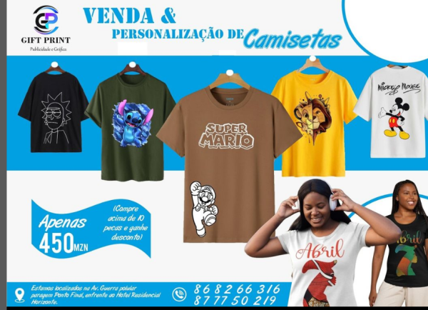 CAMISETES PERSONALIZADAS