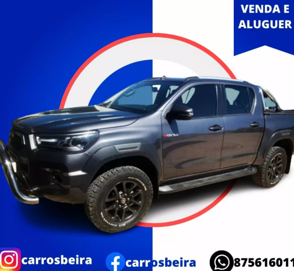 Toyota Hilux Legend Automático 4x4 Cinzento Diesel Cabine dupla 24.000km