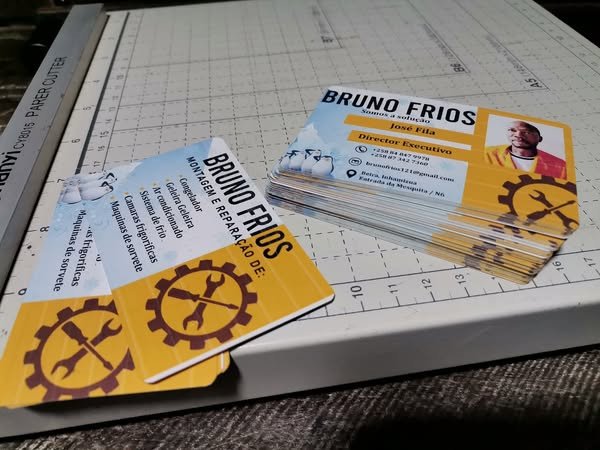 Cartões de visita