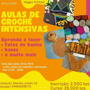 formação de crochê