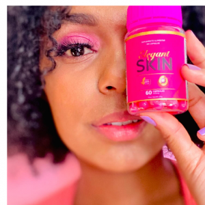O Elegant SKIN é primeira vitamina que trás resultado na 1ª cápsula 😱😍  Cabelão renovado