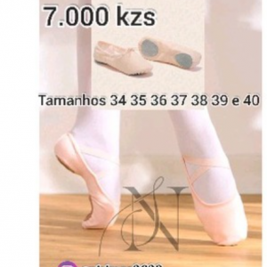Sapatos de Ballet lona sola macia