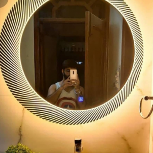 Espelhos led disponíveis para entrega imediata. Dimensões redondos 70cm de diâmetro.