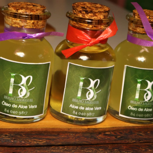 Óleo de Aloe Vera ÓLEO DE ALOE VERA  120ml=350MT  BENEFÍCIOS: -Hidrata e estimula o crescimento do cabelo