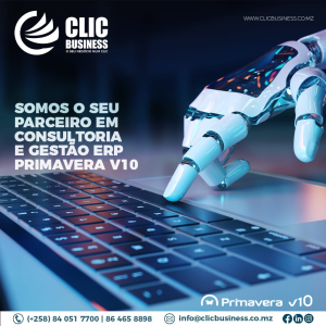 A Clic Business é uma empresa de consultoria tecnológica em software de gestão empresarial ERP