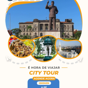 City tour Maputo(walking) 1500mzn/ person from groups of 4