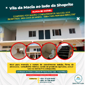 Imóvel comercial macia Imóvel composto por quatro compartimentos, balcão