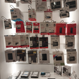 Memorias, discos, ssd, cartoes de memoria