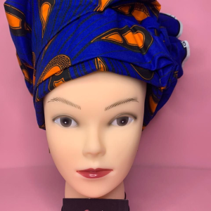 Turbante Emília Turbante pronto para ser usado sem precisar de ser manuseado.