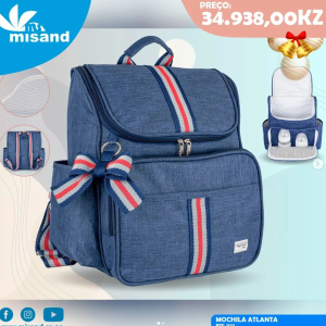 Mochila térmica com abertura especial.