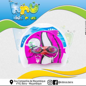 ÓCULOS E TOUCA PARA MERGULHO