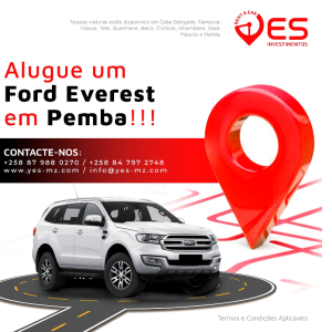 Pemba Vehicles Viaturas Disponíveis em Pemba com ou sem motorista