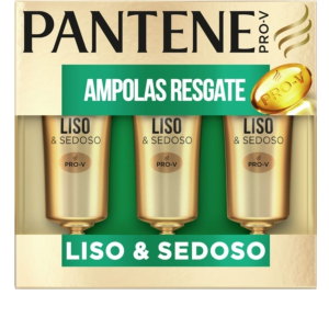 AMPOLAS PANTENE 1 MINUTO LISO & SEDOSO PACK 3 EMBALAGEM 15ML 7 950,00 AOA