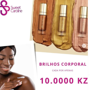 Temos para si, brilho corporal , cremoso e de fácil absorção… dura que dura