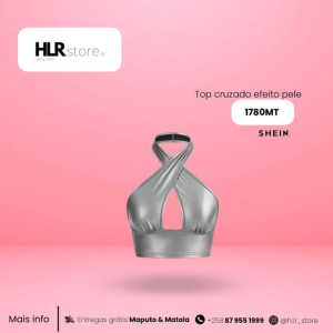 TOP CRUZADO Tamanho: XS-L.