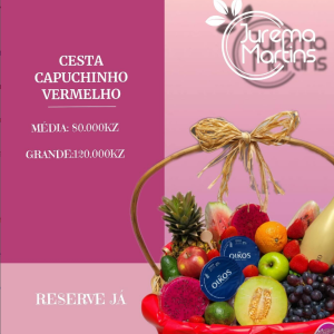 CESTA CAPUCHINHO VERMELHO