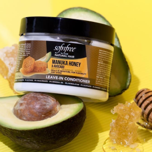 Sofnfree for Natural Hair Leave-In Conditioner com Manuka Honey