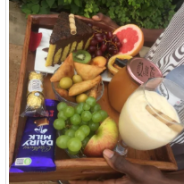 Bandeja de pequeno almoço símples 1900,00 MTn