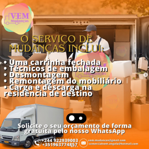 SERVIÇOS DE MUDANÇA