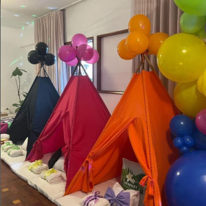 Alugamos tendas para eventos infantis