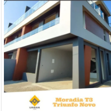 VENDE-SE 3 MORADIAS GEMEAS NO TRIUNFO NOVO