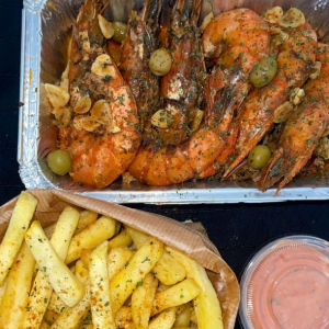 BOX SEAFOOD (GARLIC SAUCE)(Alho)