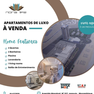 Apartamentos de luxo â venda👇  Home Featwres:  ▪︎2 quartos  ▪︎2 banheiros  ▪︎Piscina  ▪︎Lavandaria