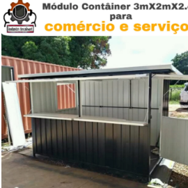 Módulo tipo takeaway & lanchonete O preço varia com o tamanho