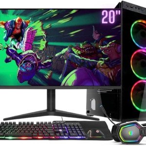 Computador Gamer Completo RGB Intel Core i5 8GB SSD 512GB Kit Gamer