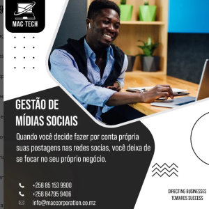 Gerenciar suas redes sociais nunca foi tão fácil! Deixe-nos cuidar da sua presença online enquanto você foca no que realmente importa