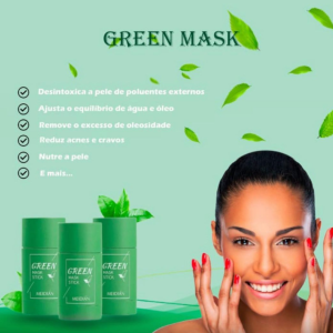 GREEN MASK🛍 👇👇 Com a Green Mask Stick você irá conseguir remover cravos, espinhas, manchas na pele