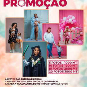 Desfrute da nossa promoção! 5 fotos 1000 mt 10 fotos 1900 mt