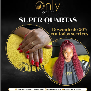 Promoção quartas feiras… Menos 20% em todos serviços