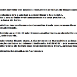 Pretendes investir em negócio rentavel e precisas de financiamento.