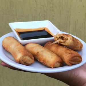 Spring rolls de Vegetais e frango