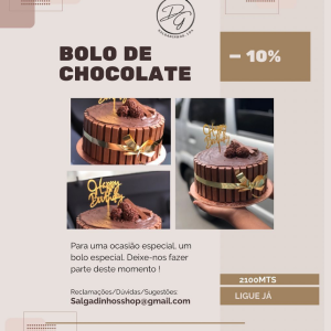 Bolo de chocolate