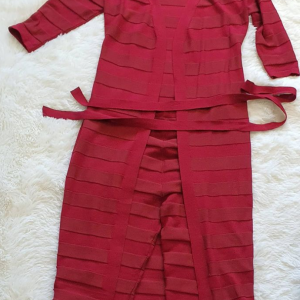 Conjunto calça elástica e kimono com cinto Medium 2.000,00 Mt Estado: Novo