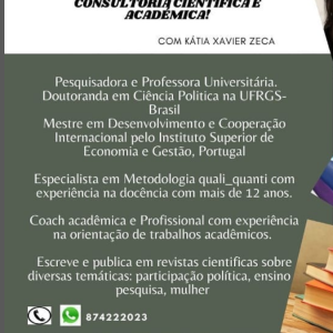 Consultoria Científica e Académica