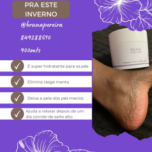 COSMETICO PARA O PÉ