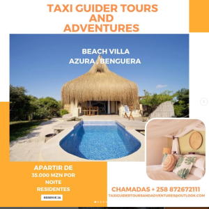 EACH VILLAS Wonderfully Private  Promoção para residentes 35,000Mzn por noite por casal, tudo inclusive