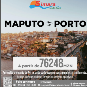 Explore o Porto com a Taag e Simara Travel & Tours