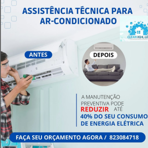 Serviços Manutenção de ar condicionado