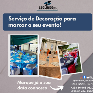 SERVIÇOS DE DECORAÇÃO