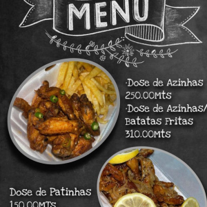 ASINHAS COM BATATA FRITA