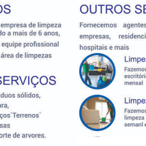 SERVIÇOS DE LIMPEZA