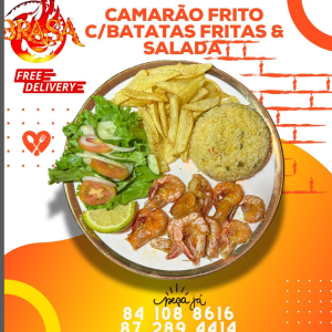 AMARÃO FRITO C/BATATAS