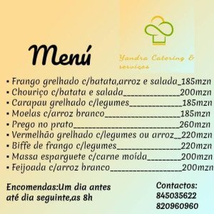 SERVIÇOS DE CATERING