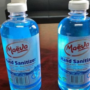 Hand Sanitizer da Maeva 400ML. MZN 495,00 cada.